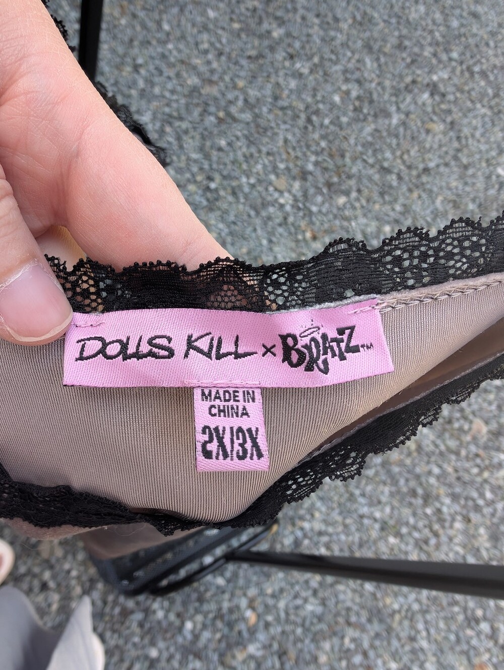 NWOT Bratz x Dolls Kill Velour Mini Dress - Picture 7 of 8